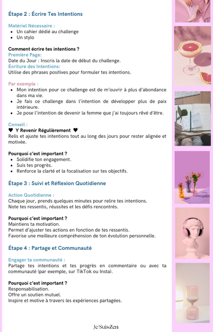 24 Fiches Pratique Je suis Zen - Des conseils, astuces et habitudes pour utiliser votre énergie féminine et transformer votre quotidien